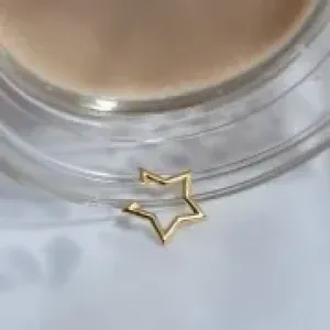 piercing ouro estrela