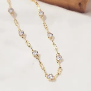 colar ouro choker cartier pedras cristais