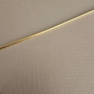 pulseira ouro snake roliça