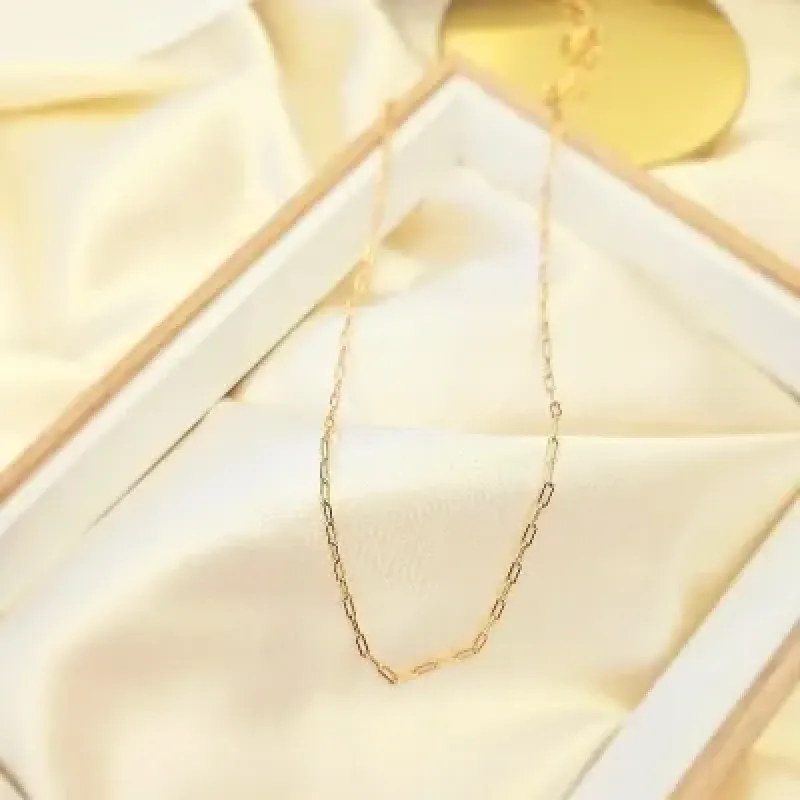 colar ouro choker cartier liso