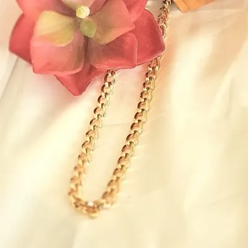 colar ouro choker elos lisos