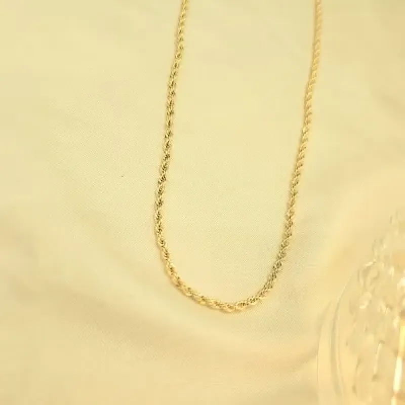 colar ouro cordão baiano fina