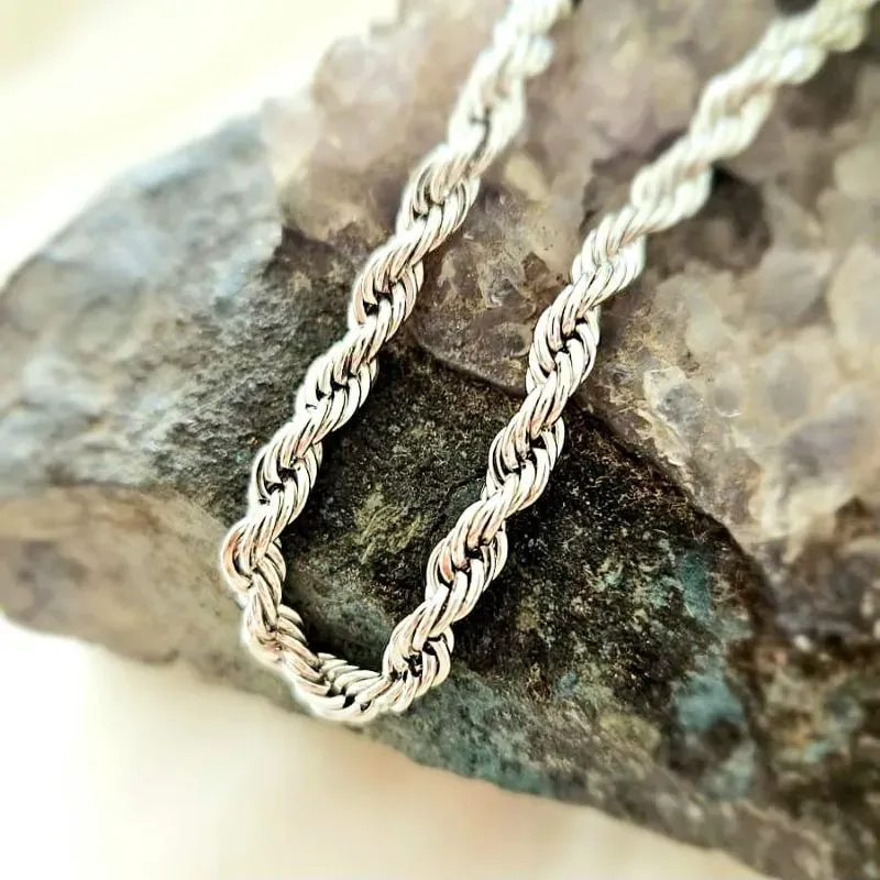 pulseira rodio cordão baiano