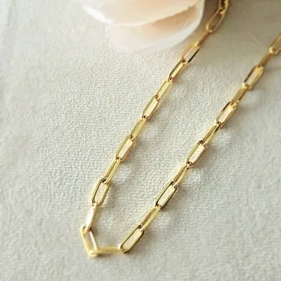 colar ouro choker cartier elos grandes