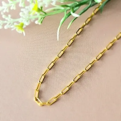 colar ouro choker cartier liso