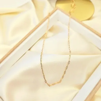 colar ouro choker cartier liso