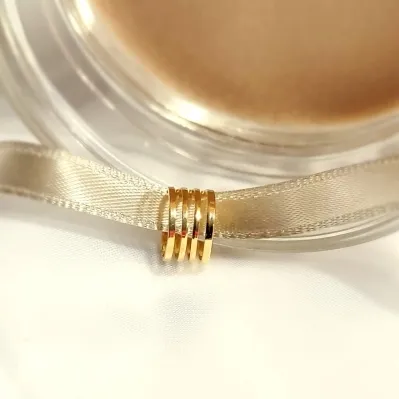piercing ouro 4 fios lisos