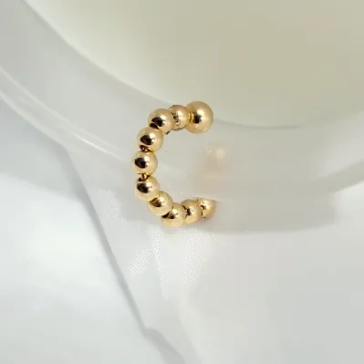 piercing ouro bolinhas