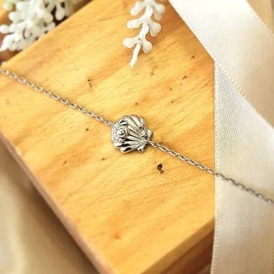 pulseira rodio concha