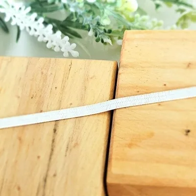 pulseira prata laminada