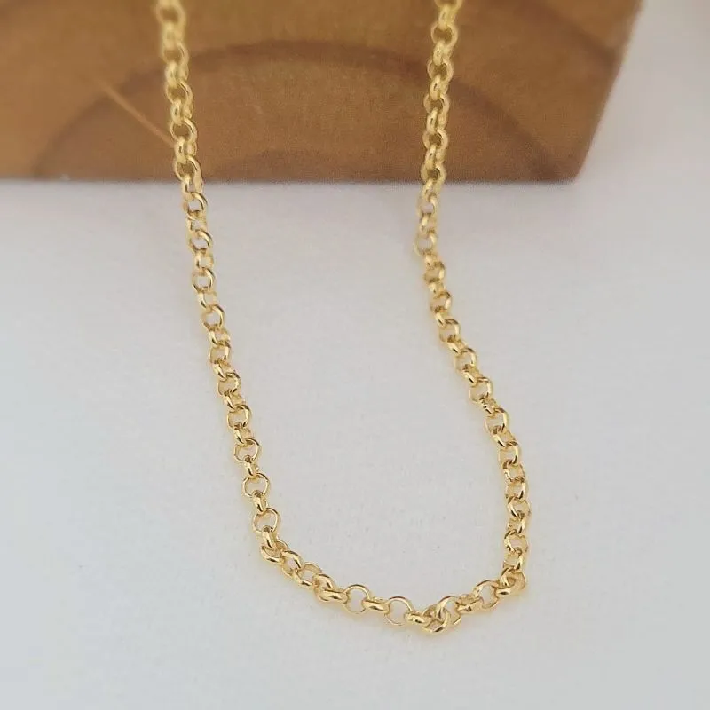 colar ouro elo português
