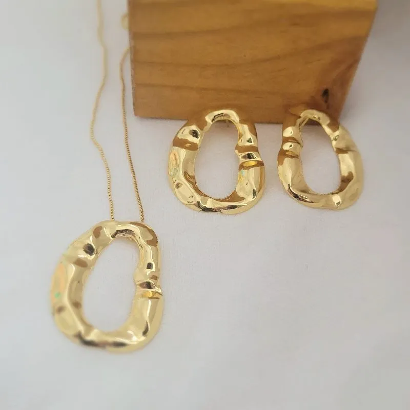 conjunto ouro orgânico