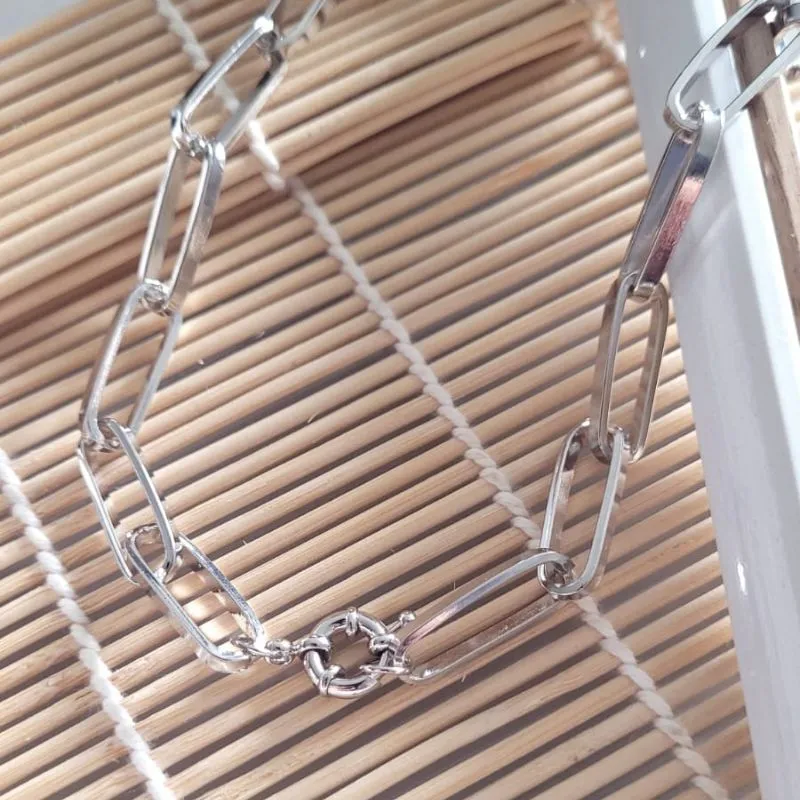 corrente rodio choker cartier grande