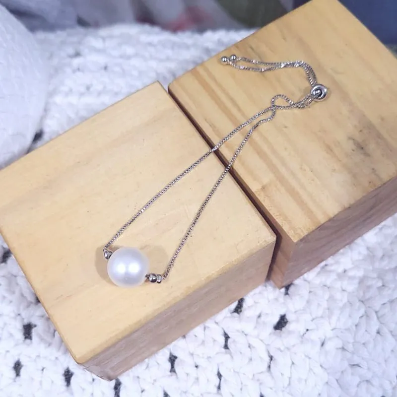 pulseira rodio perola